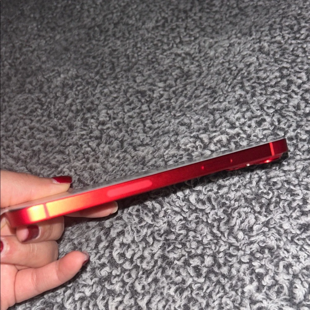 Apple Smartphone - Vibrant Red